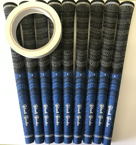 Manopole golf blu nere - manopole,