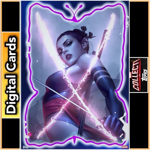 Topps marvel collect psylocke - marvel,