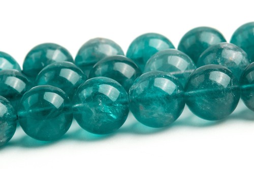 Perline fluorite blu - blu, verde