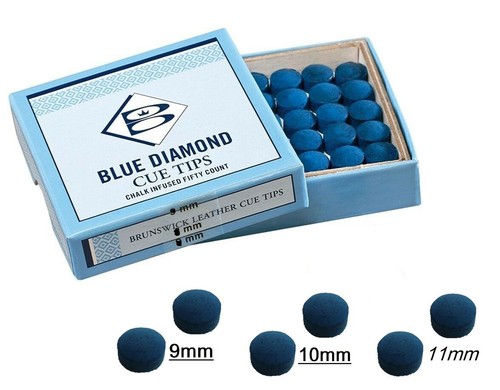 Punte stecca colla pelle blue - pelle,