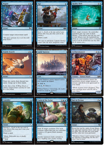 Blue commander deck - 9,