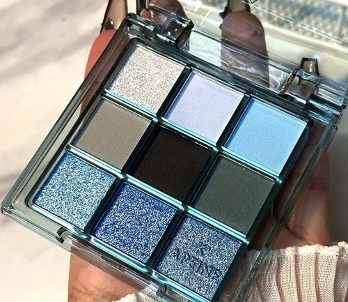 Palette ombretti blu - blu, 9