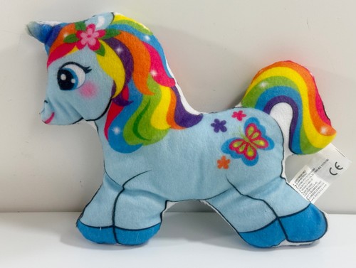 Peluche unicorno kellytoy blu - unicorno,